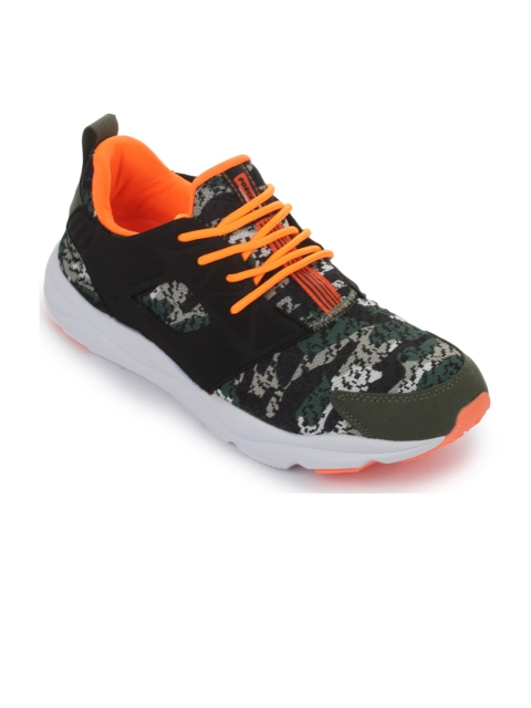 

Liberty By Force 10 Men Orange Sports Shoe, Black