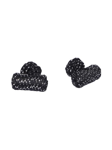 

Alvaro Castagnino Black & White Cylinder Cufflink