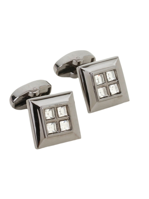 

Alvaro Castagnino Grey & White Square Cufflink