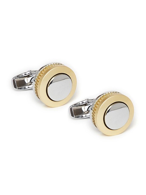 

Alvaro Castagnino Men Gold-Toned & Silver-Toned Cufflink