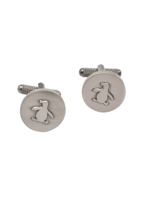 

Alvaro Castagnino Silver-Toned Round Cufflink