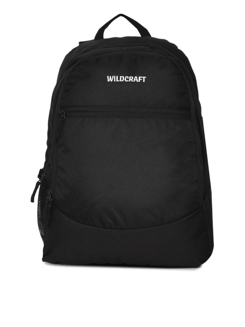 

Wildcraft Unisex Black Solid Backpack