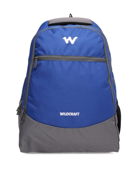 

Wildcraft Unisex Wiki Beta Blue & Grey Solid Backpack