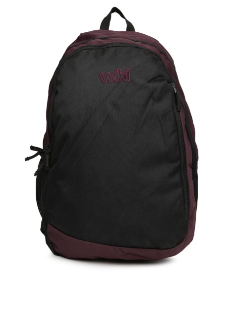 

Wiki by Wildcraft Men Purple & Black Wiki Delta Backpack