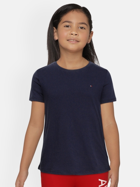 

Tommy Hilfiger Navy Blue Regular Top