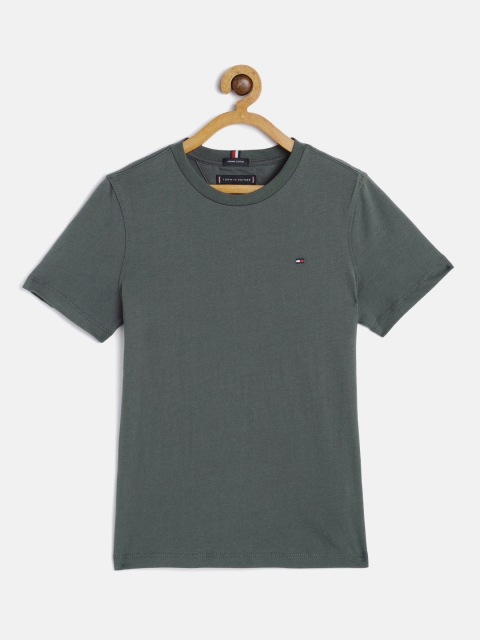 

Tommy Hilfiger Boys Green Organic Cotton T-shirt