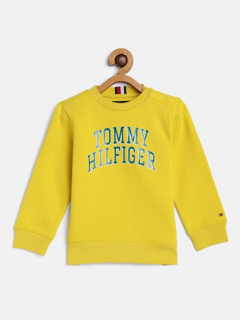 

Tommy Hilfiger Boys Yellow Printed Sweatshirt