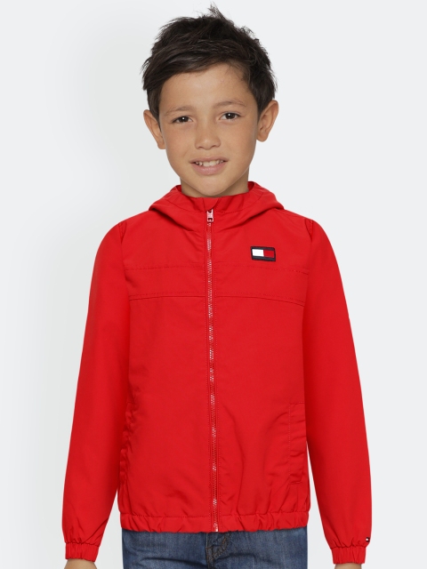 

Tommy Hilfiger Boys Red Bomber Jacket