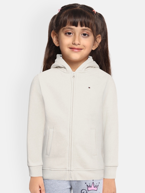 

Tommy Hilfiger Girls White Hooded Sweatshirt