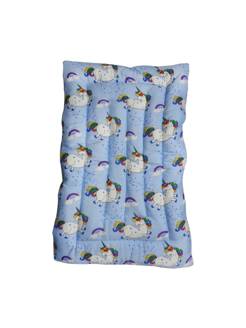 

PINKBUNNY Kids Blue & White Horse Printed Baby Carry Nest Sleeping Bed