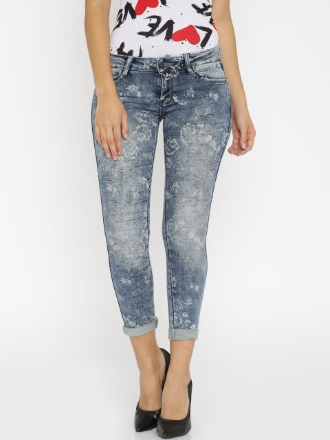 

Deal Jeans Blue Printed Jeans