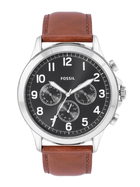 

Fossil Men Black Analogue Watch BQ2543