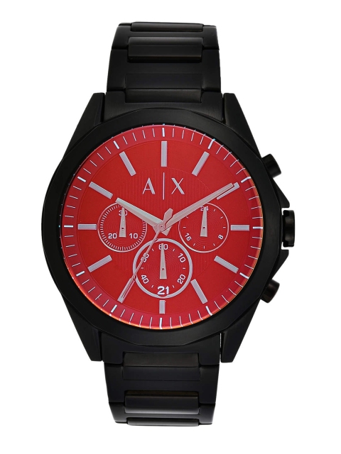 

Armani Exchange Men Red Drexler Chronograph Watch AX2615