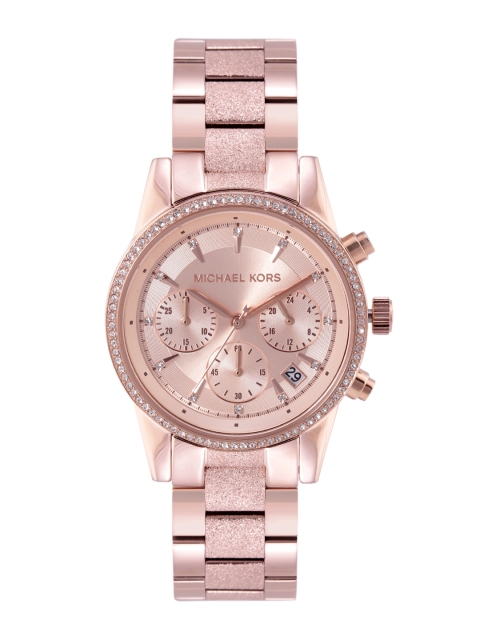 

Michael Kors Women Rose Gold-Toned Analogue Watch MK6598