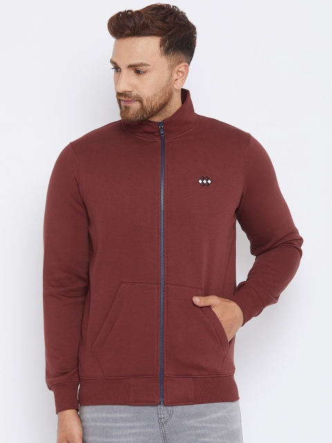 

98 Degree North Men Maroon Sweatshirt