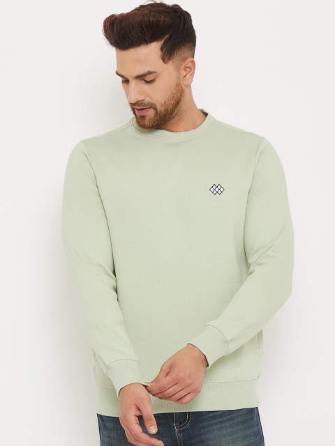 

98 Degree North Men Green Sweatshirt