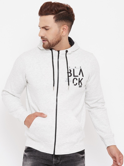

98 Degree North Men Off White Printed Sweatshirt