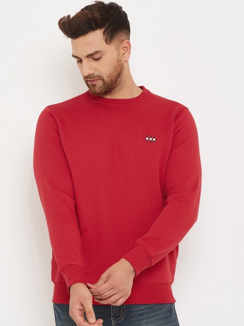 

98 Degree North Men Red Sweatshirt