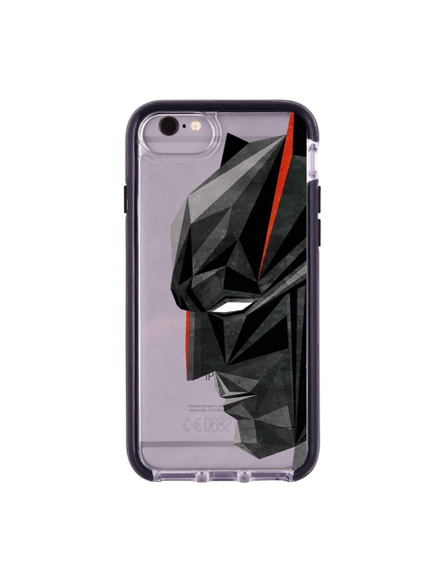 

macmerise Transparent & Black Batman Geometric Printed Extreme iPhone 6 Back Case