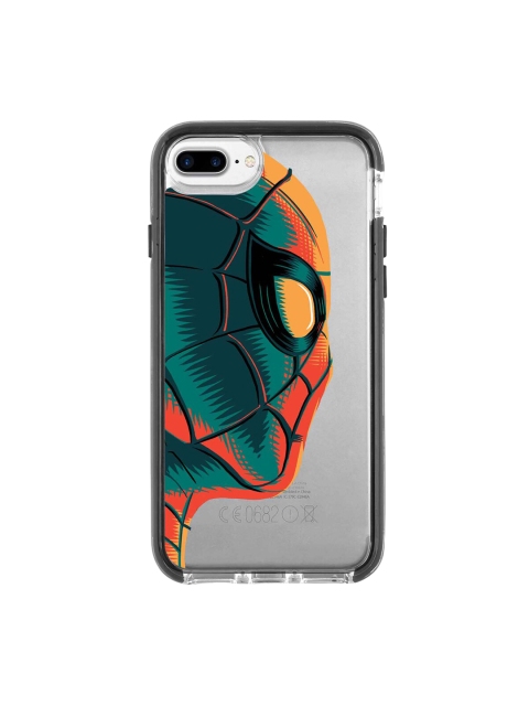 

macmerise Transparent Spiderman Printed iPhone 7 Plus Back Case