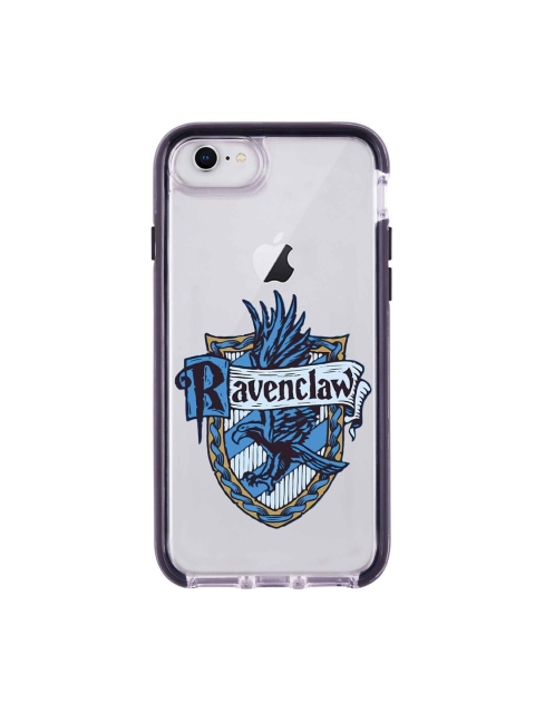 

macmerise Transparent & Blue Crest Ravenclaw Printed iPhone 8 Back Case