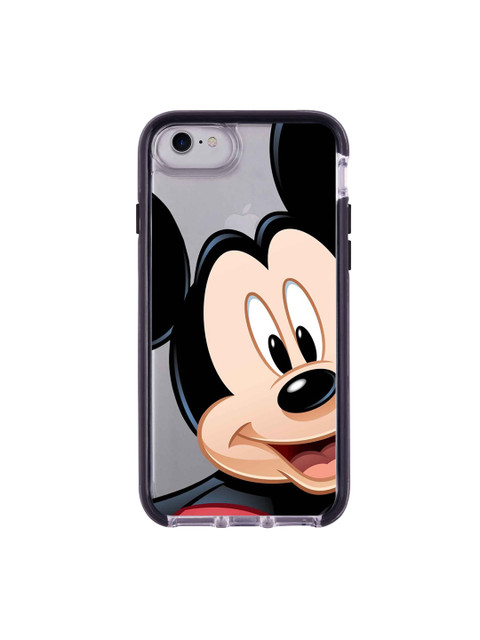 

macmerise White & Black Zoom Up Mickey Pattern iPhone 7 Back Case