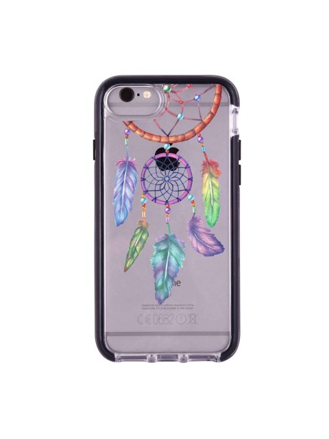 

macmerise Transparent & Brown Dream Catcher Printed iPhone 6 Back Case