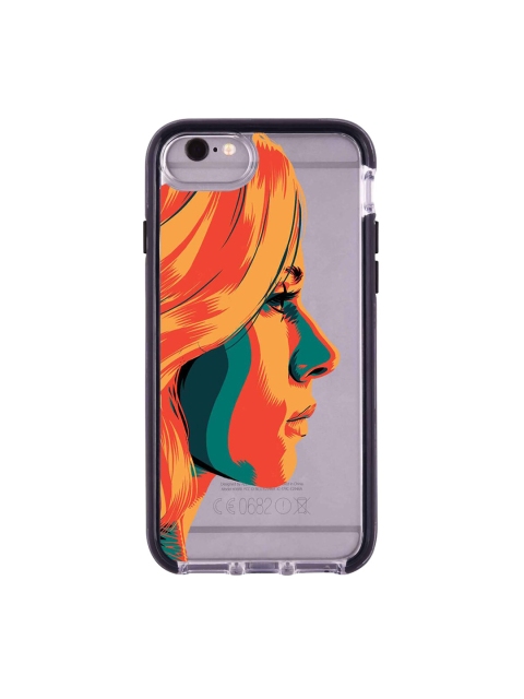 

macmerise Orange & Green Illuminated Black Widow Pattern iPhone 6 Back Case