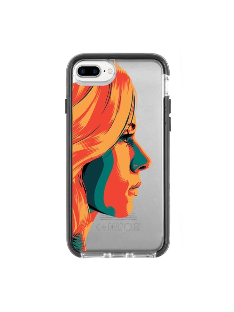 

macmerise Orange & Green Illuminated Black Widow Pattern iPhone 7 Plus Back Case