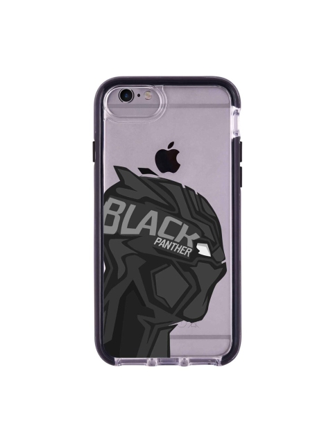 

macmerise Grey & Black Black Panther Art Printed Extreme iPhone 6 Plus Back Case