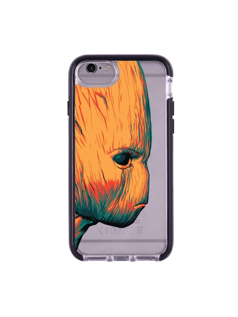 

macmerise White & Orange Illuminated Groot Pattern iPhone 6 Plus Back Case