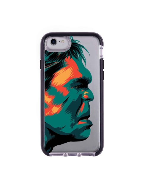 

macmerise White & Green Illuminated Hulk Pattern iPhone 7 Back Case