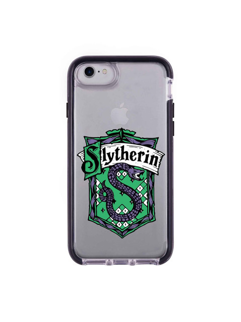 

macmerise Green & Black Crest Slytherin Printed Extreme iPhone 7 Back Case