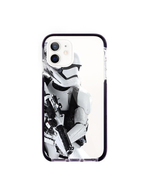 

macmerise White & Grey Trooper Storm Pattern iPhone 12 Back Case