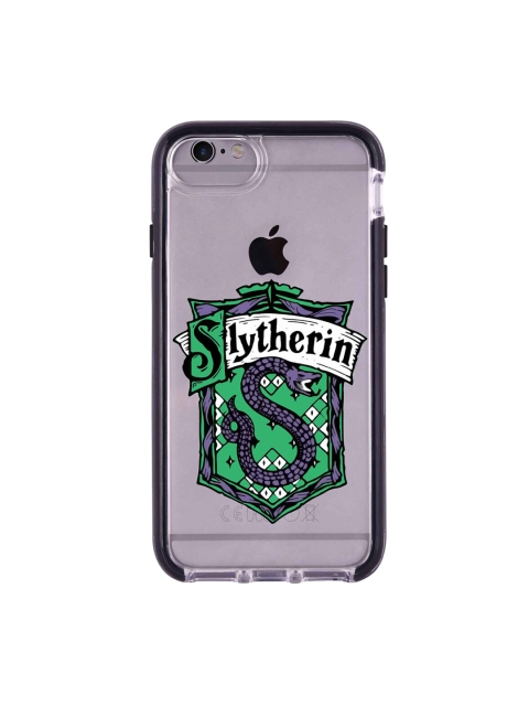 

macmerise Transparent & Green Crest Slytherin Pattern iPhone 6 Plus Back Case