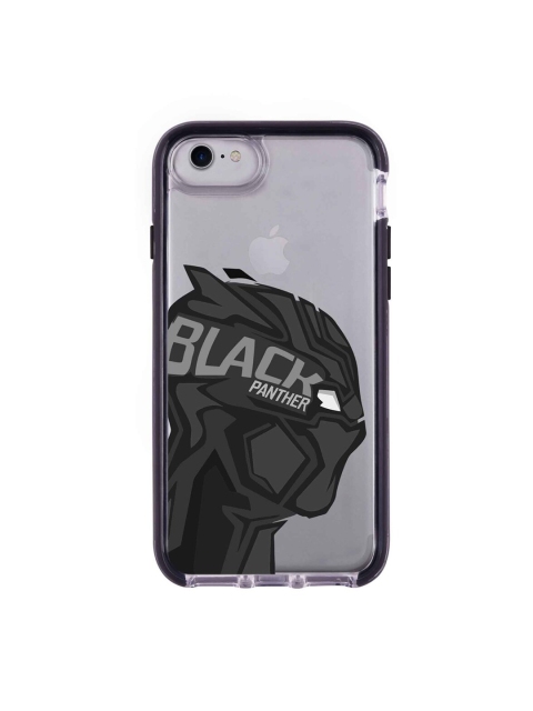 

macmerise White & Grey Black Panther Art Printed Extreme iPhone 7 Back Case