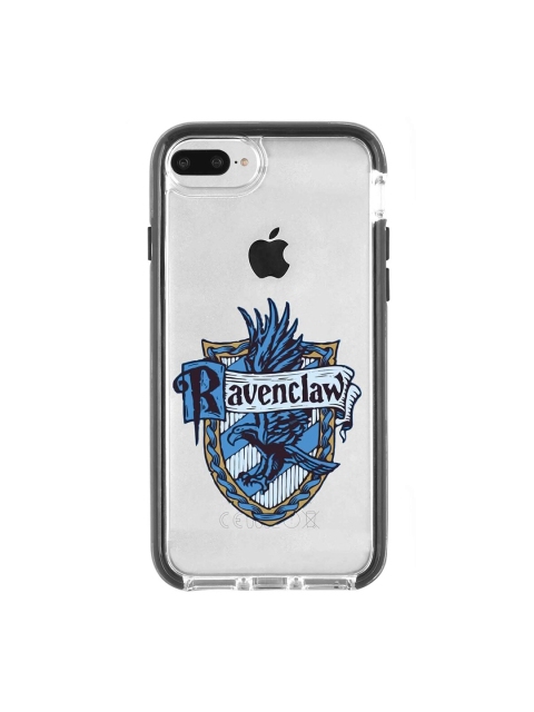 

macmerise Transparent & Blue Crest Ravenclaw Pattern iPhone 8 Plus Back Case
