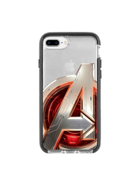 

macmerise Transparent & Red Avengers Version 2 Pattern iPhone 7 Plus Back Case