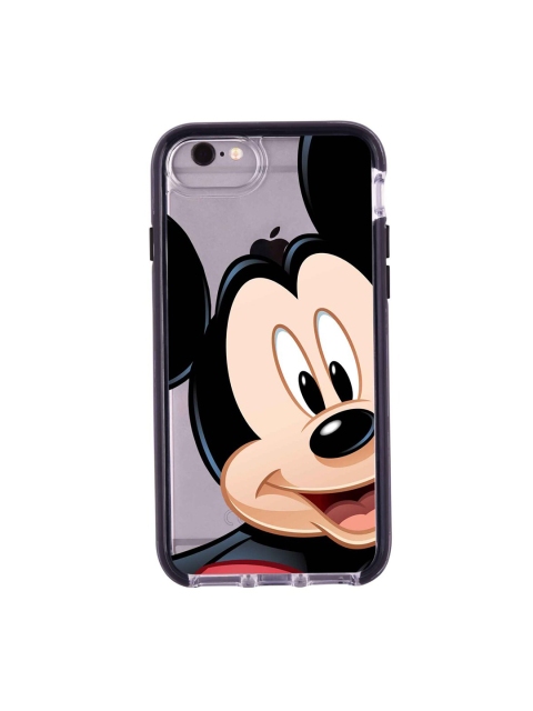 

macmerise Transparent & Beige Zoom Up Mickey Pattern iPhone 6 Back Case
