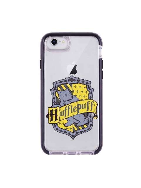 

macmerise Transparent & Yellow Crest Hufflepuff Pattern iPhone 8 Back Case