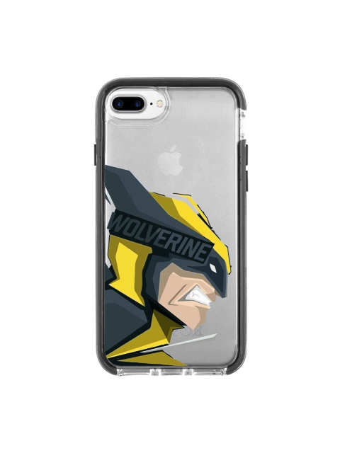 

macmerise Transparent & Grey Dont Mess With Wolverine Extreme iPhone 7 Plus Back Case