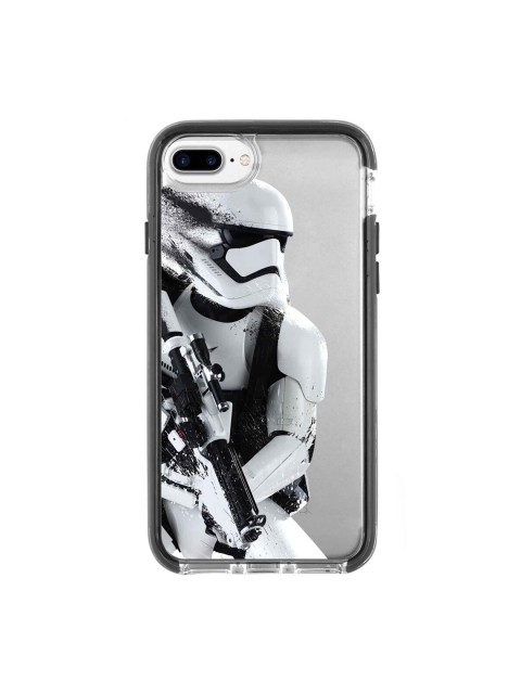 

macmerise Transparent & White Trooper Storm Extreme iPhone 7 Plus Back Case