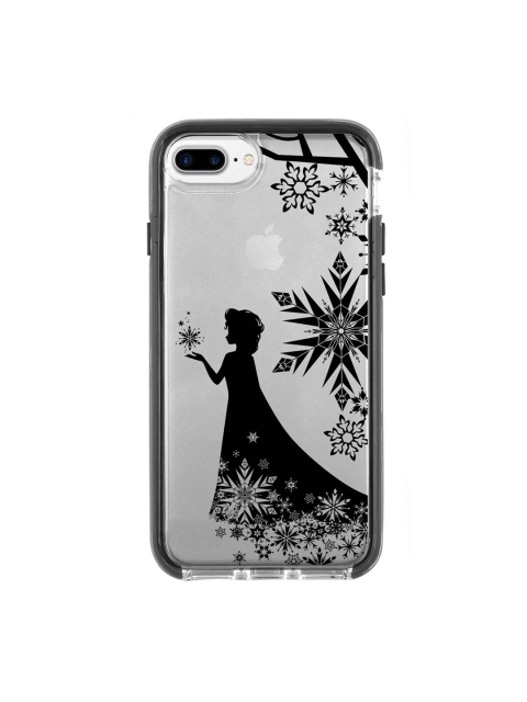 

macmerise Transparent & Black Elsa Silhouette Extreme iPhone 7 Plus Back Case