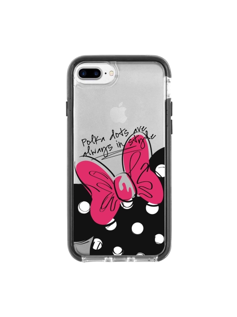 

macmerise Transparent & Pink Polka Minnie Extreme iPhone 7 Plus Back Case