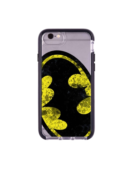 

macmerise Transparent & Black Batman Splatter Extreme iPhone 6 Back Case