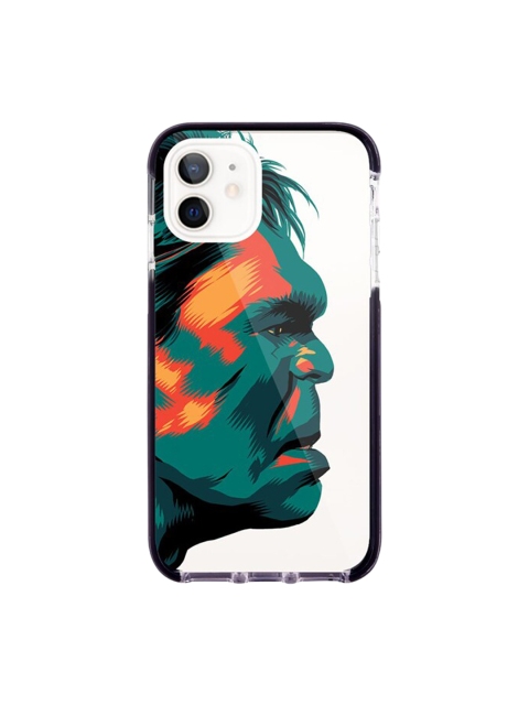 

macmerise Transparent & Green Illuminated Hulk Extreme iPhone 12 Back Case