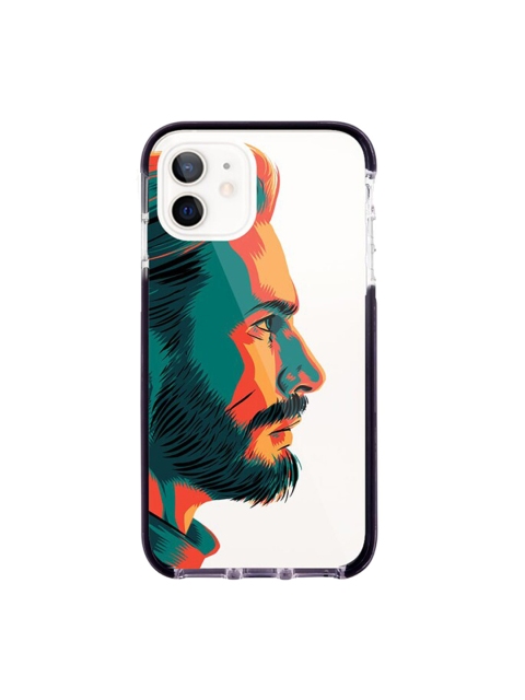 

macmerise Transparent & Green Illuminated Captain America Extreme iPhone 12 Back Case
