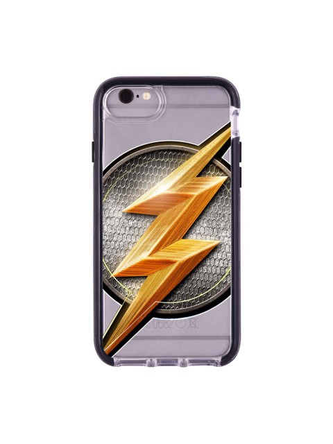 

macmerise Transparent & Yellow Flash Storm Extreme iPhone 6 Back Case