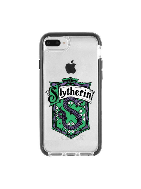 

macmerise Transparent & Green Crest Slytherin Extreme iPhone 8 Plus Back Case