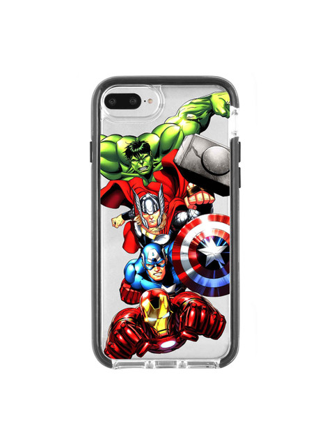 

macmerise Transparent & Red Avengers Fury Extreme iPhone 8 Plus Back Case